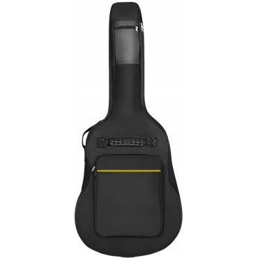 38/ 39/ 40/ 41 Inch Guitar Backpack Acoustic Guitar Bag 0.3 Inch Thick Padding yellow line Waterproof Dual Adjustable Shoulder Strap Guitar Case Gig Bag with Back Hanger Loop (39 inch) 38/ 39/ 40/ 41 Inch Guitar Backpack Acoustic Guitar Bag 0.3 Inch Thick Padding yellow line Waterproof Dual Adjustable Shoulder Strap Guitar Case Gig Bag with Back Hanger Loop (39 inch)