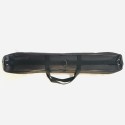 Exceart Flute Carrying Bag Portable Lightweight Flute Case Mini Saxophone Bag Oxford Fabric Waterproof Bags for Music Instrument Black