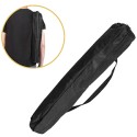 Exceart Flute Carrying Bag Portable Lightweight Flute Case Mini Saxophone Bag Oxford Fabric Waterproof Bags for Music Instrument Black