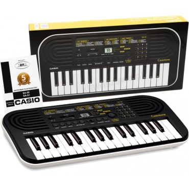Casio SA-50/51 - Portable Keyboard with power Adaptor (32 mini keys) Electric Organ SA 50 SA 51 Models - Black/ White Musical instrument piano keys Casio SA-50/51 - Portable Keyboard with power Adaptor (32 mini keys) Electric Organ SA 50 SA 51 Models - Black/ White Musical instrument piano keys