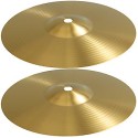 Pair of 8/ 10/ 12/ 14 Inch Cymbal pair of cymbal plate for Western Eastern Band Professional Brass Jazz Drum Classic Cymbal 