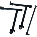 Universal Second Tier Stand for Electronic Piano Keyboard Stand Rack Holder Adjustable Height and Width Music Instrument Accessories Keyboard stand double keyboard stand dual stand