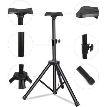 High Quality Adjustable Speaker Stand Professional Thicken Triangular Speaker Bracket High Quality Adjustable Speaker Stand Professional Thicken Triangular Speaker Bracket