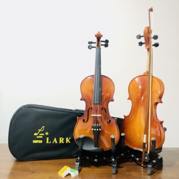 4/4 Super Lark Violin with Hard case, Bow, Rosin - Full Size Beginners, Kids & Adults 4/4 Super Lark Violin with Hard case, Bow, Rosin - Full Size Beginners, Kids & Adults