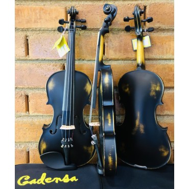 Cadensa violin 4/4 Antique black with case and bow free rosin CVA 100 Cadensa violin 4/4 Antique black with case and bow free rosin CVA 100