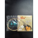 Alice Mandolin Strings full set 0.010/0.034 inch Plated Steel 85/15 Bronze wound Alice Alice AM05 Mandolin separate Strings Loose, Loop End, E-A-D-G x2, 0.011/0.015/ 0.026/ 0.040inch