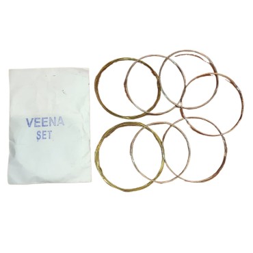 VEENA STRING SET PROFESSIONAL QUALITY 7 pcs Strings PARTS AND ACCESSORIES veena Strings VEENA STRING SET PROFESSIONAL QUALITY 7 pcs Strings PARTS AND ACCESSORIES veena Strings