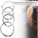 Alice A1006 Double Bass String Set - 4 Strings Braided Steel Core Violin Strings set