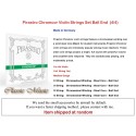 Classic Music Pirastro Chromcor Violin Strings Full Set 4/4 Ball End Made in Germany Pirastro Violin Strings Hand Made strings since 1798 violin string set