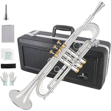 ROWELL Bb Trumpet Professional Standard Trumpet Full Set ROWELL Bb Trumpet Professional Standard Trumpet Full Set