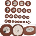 Saxophone Pads Tenor Alto Soprano 25/ 26/ 28 pcs Multiple Sizes Sheepskin Material Alto Sax Pads Replacement Set Accessories Tenor Sax alto sax pads soprano saxophone pad set Pad for Alto Saxophone alto sax pad 26 pcs