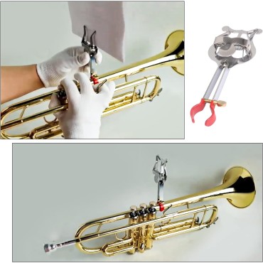 Trumpet Card Holder Marching Clamp-on Lyre Clamp Sheet Music Clip Stand Instrument Holder Trumpet Marching Lyre Trumpet Card Holder Marching Clamp-on Lyre Clamp Sheet Music Clip Stand Instrument Holder Trumpet Marching Lyre
