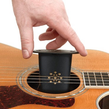 Guitar Humidifier - Acoustic Guitar Soundhole Humidifier with Sponge - Non Drip - Suspends from Strings Protects your guitar giving humidification during dry seasons Guitar Humidifier - Acoustic Guitar Soundhole Humidifier with Sponge - Non Drip - Suspends from Strings Protects your guitar giving humidification during dry seasons