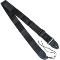 Soft Nylon Guitar Strap Belt with Leather End for Guitar, Ukulele, Mandolin