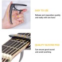 High quality Guitar Capo, Zinc Metal Capo for Acoustic Guitars, Good Debugging Capo for Electric Guitars, Banjo, Ukulele, Mandolin and Classical Guitar Accessories