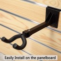 Guitar Long arm Hook Slatwall Guitar Hanger Flexible Support Arm Holder Guitar Bass Accessories Displaying Musical Instruments for Musical Retail Shop,Bedroom,Playroom Rehearsal Space