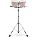 Professional Bongo Stand Chrome high quality heavy stand for bongo drum stainless steel