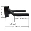 Guitar Hanger Keep Hook Holder Wall Mount Short arm for All Size Guitars, Bass, Mandolin, Banjo, Violin, Ukulele Guitar Short Hanger
