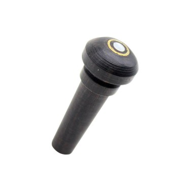 1 piece ebony end pin for 3/4 4/4 size violin end pin 32 X 19 X 6mm black Violin Fiddle Part Replacement Violin Accessory violin spare parts end pin violin