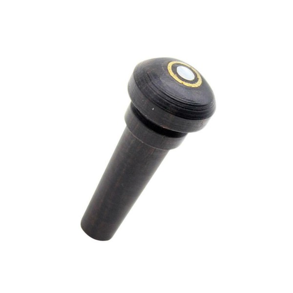 1 piece ebony end pin for 3/4 4/4 size violin end pin 32 X 19 X 6mm black Violin Fiddle Part Replacement Violin Accessory violin spare parts end pin violin
